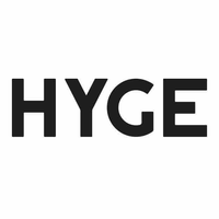 HYGE logo, HYGE contact details