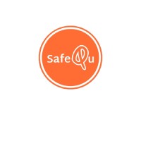 SafeQU logo, SafeQU contact details