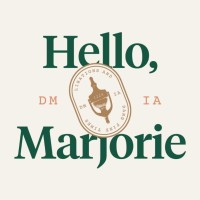 Hello, Marjorie logo, Hello, Marjorie contact details