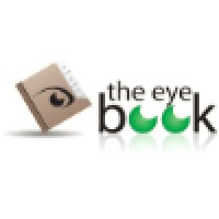 The EyeBook logo, The EyeBook contact details