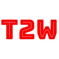 T2W logo, T2W contact details