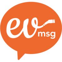 EVmsg logo, EVmsg contact details