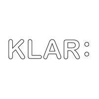 KLAR: logo, KLAR: contact details