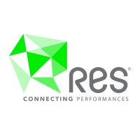 RES - Connecting performances logo, RES - Connecting performances contact details