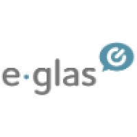 E-GLAS logo, E-GLAS contact details