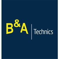 B & A Technics logo, B & A Technics contact details