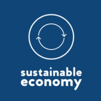 The Sustainable Economy logo, The Sustainable Economy contact details