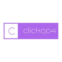 ClickQA4 logo, ClickQA4 contact details