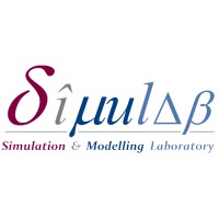 SimuLab logo, SimuLab contact details