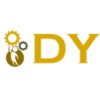 DY logo, DY contact details