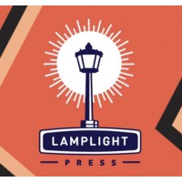 The Lamplight Press logo, The Lamplight Press contact details