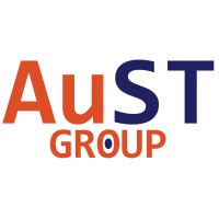 AuST Group logo, AuST Group contact details