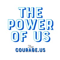 The Courage.Us logo, The Courage.Us contact details