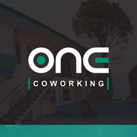 One Coworking logo, One Coworking contact details