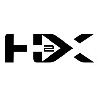 H2X logo, H2X contact details