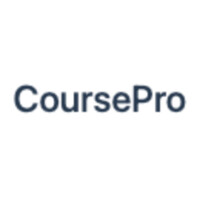 CoursePro logo, CoursePro contact details