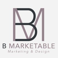 B Marketable logo, B Marketable contact details