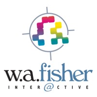 W.A. Fisher Interactive logo, W.A. Fisher Interactive contact details