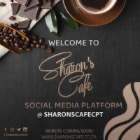 Sharon's Café CPT logo, Sharon's Café CPT contact details