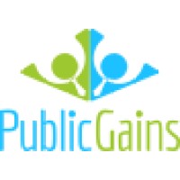 PublicGains logo, PublicGains contact details