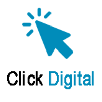 Click Digital logo, Click Digital contact details