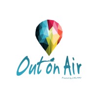 Out on Air logo, Out on Air contact details