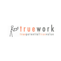 TrueWork logo, TrueWork contact details