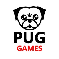 PUG GAMES logo, PUG GAMES contact details