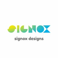 SIGNoX DESIGNS logo, SIGNoX DESIGNS contact details