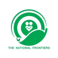 The National Frontiers logo, The National Frontiers contact details