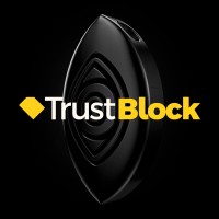 TrustBlock logo, TrustBlock contact details