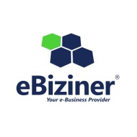 eBiziner logo, eBiziner contact details