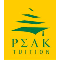 PEAK Tuition logo, PEAK Tuition contact details