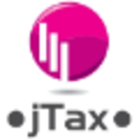 jTax logo, jTax contact details