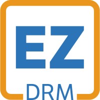 EZDRM logo, EZDRM contact details