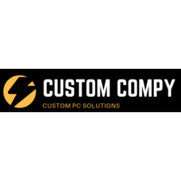 Custom Compy logo, Custom Compy contact details