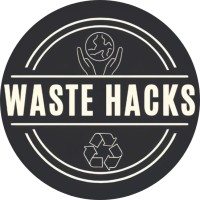 The Waste Hacks logo, The Waste Hacks contact details