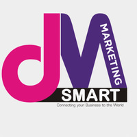 smartDM logo, smartDM contact details