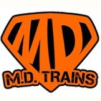 MD Trains logo, MD Trains contact details