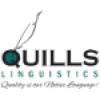 Quills Linguistics logo, Quills Linguistics contact details