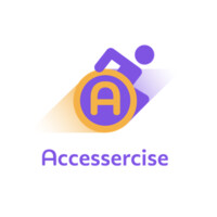 AccesserCise logo, AccesserCise contact details