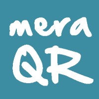 meraQR logo, meraQR contact details