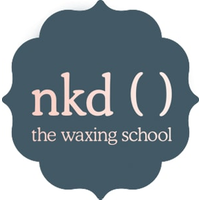 NKD ( ) the Waxing School logo, NKD ( ) the Waxing School contact details