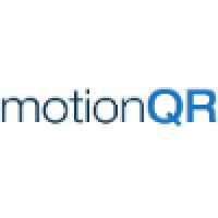 motionQR logo, motionQR contact details