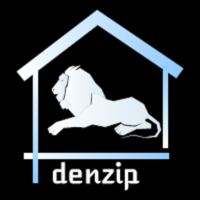 Denzip logo, Denzip contact details