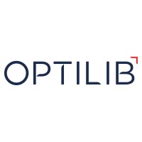 OPTILIB logo, OPTILIB contact details