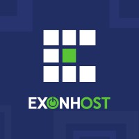 ExonHost logo, ExonHost contact details