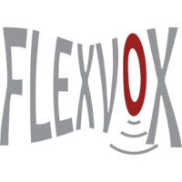 FlexVox logo, FlexVox contact details