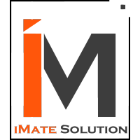 iMate Solution logo, iMate Solution contact details