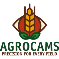 AgroCams logo, AgroCams contact details